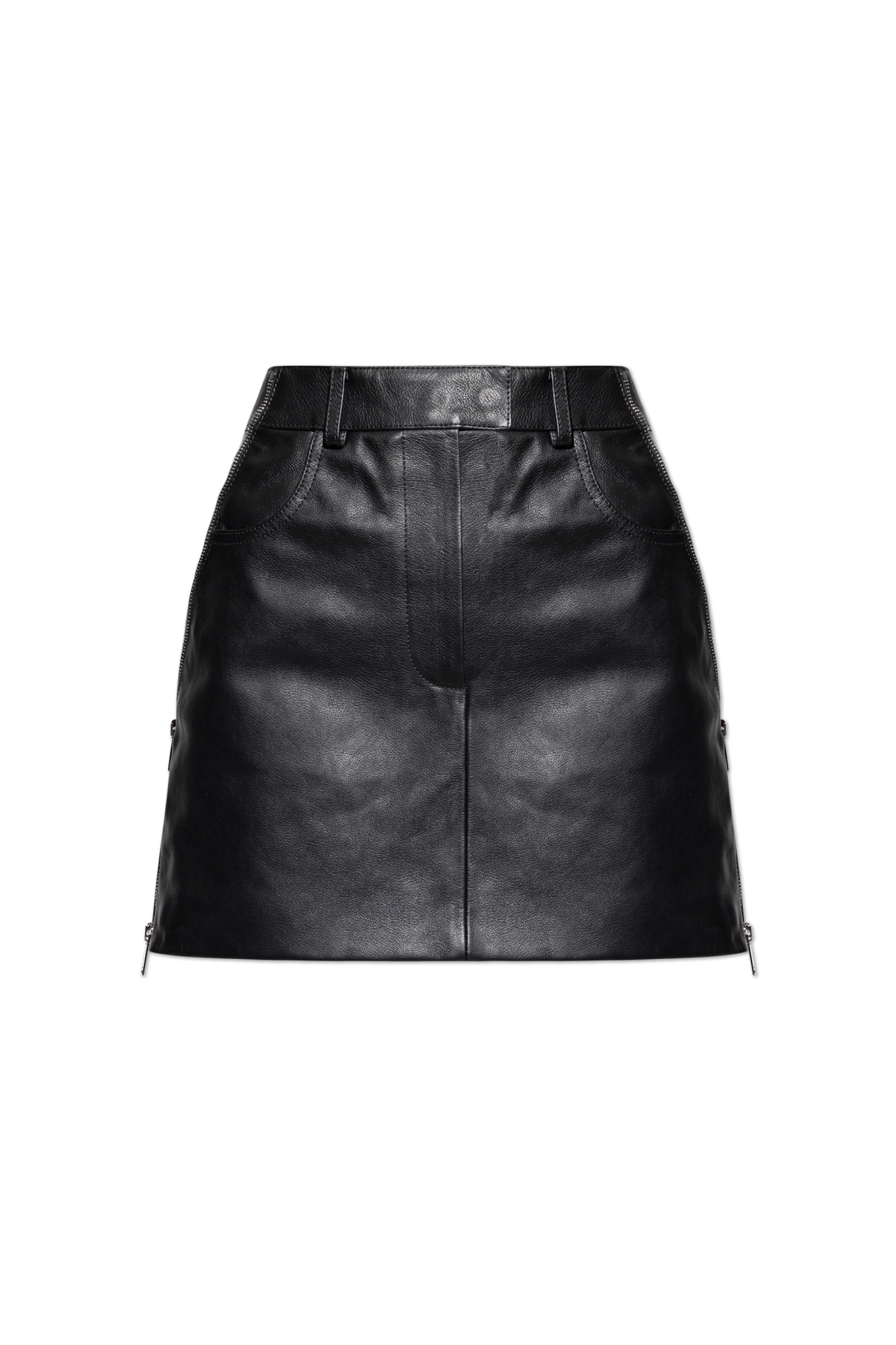 ミニスカート ALEXANDER McQUEEN VINTAGE LEATHER MINI SKIRT ミニスカート ALEXANDER MCQUEEN VINTAGE LEATHER MINI SKIRT
